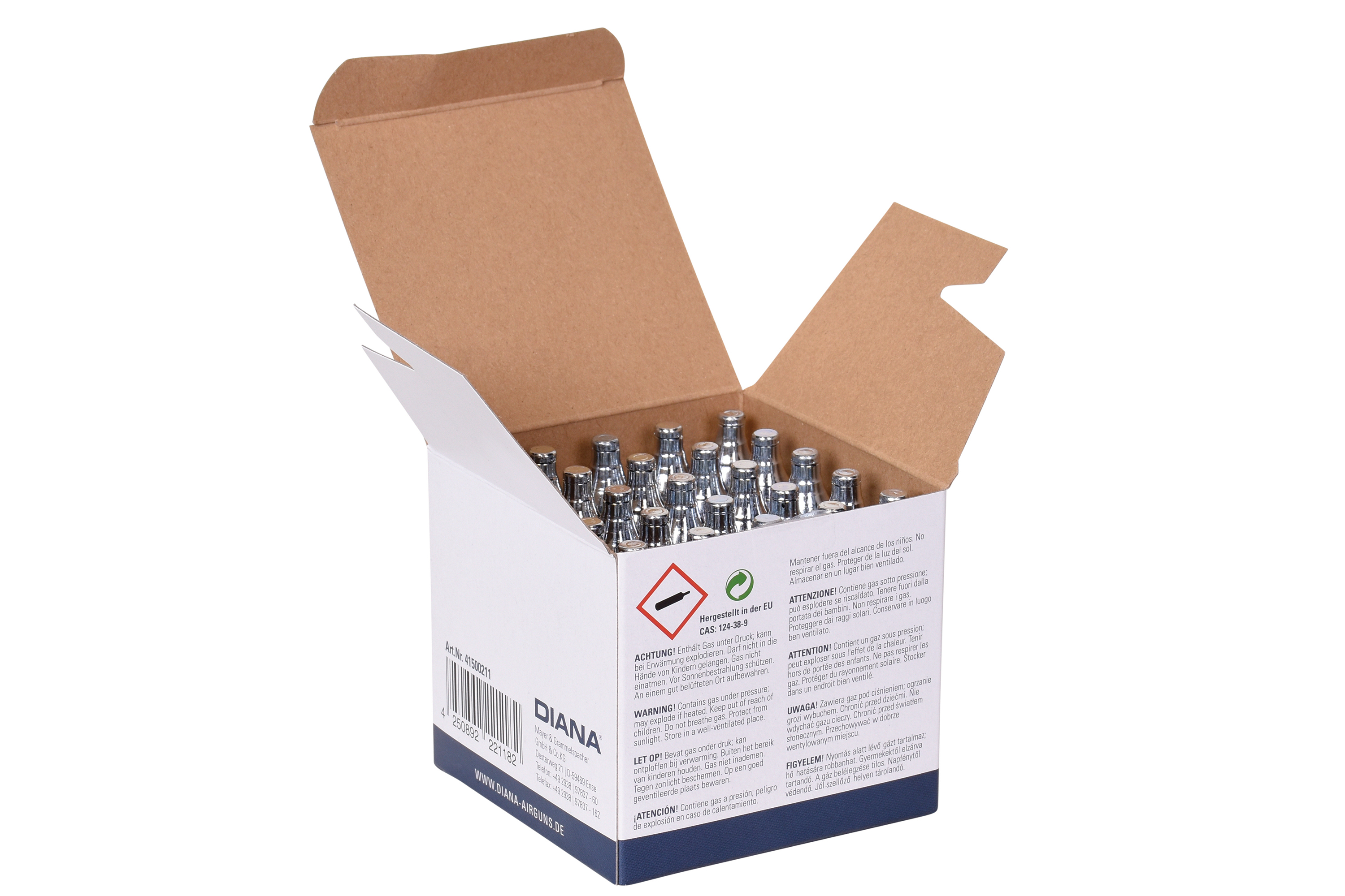 DIANA Co2 Cartridges 25 pcs