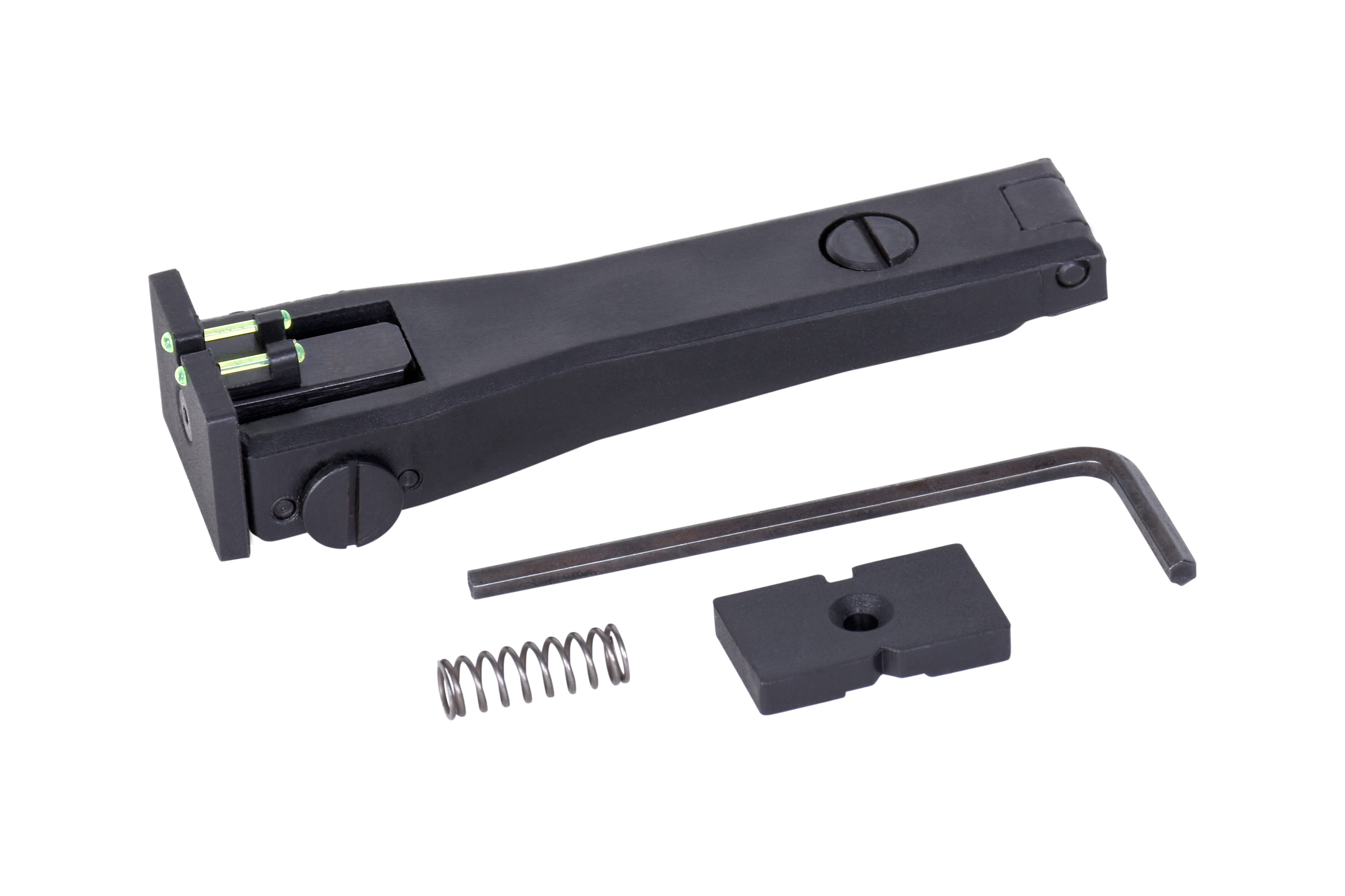 Rear sight fiber optic set for DIANA 34 EMS